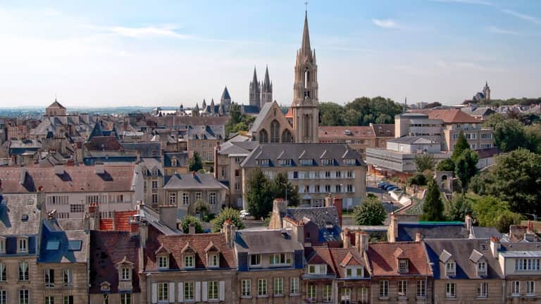Vue de Caen