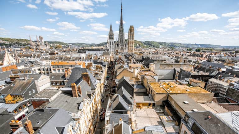 Vue de Rouen