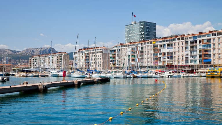 Vue de Toulon