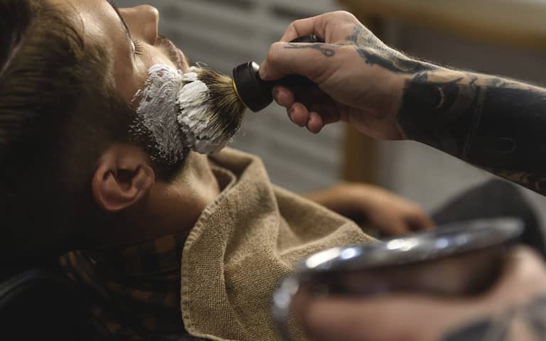 Illustration - Site web pour barbier