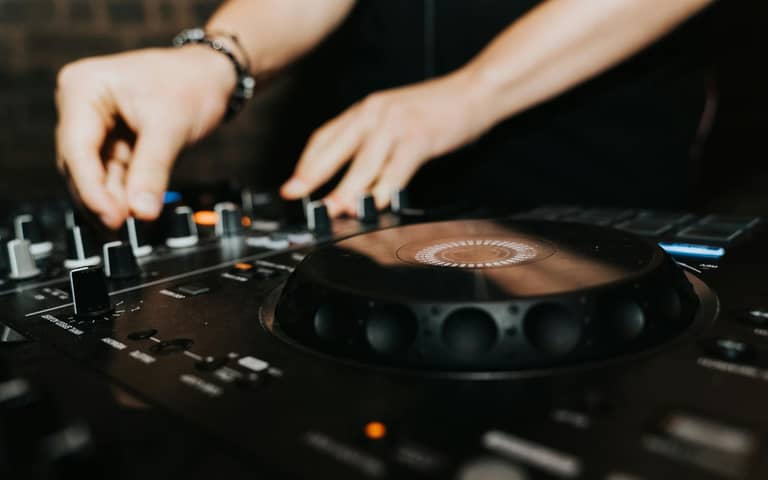 Illustration - Site web pour DJ