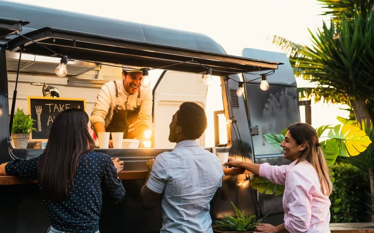 Illustration - Site web pour food truck