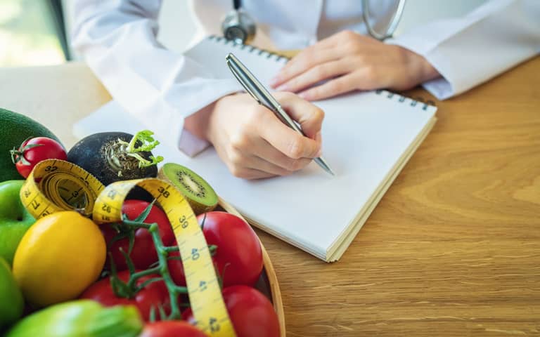 Illustration - Site web pour nutritionniste