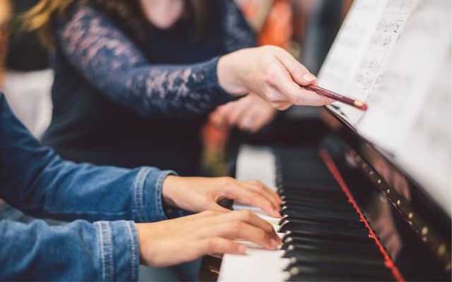 Illustration - Site web pour professeur de piano
