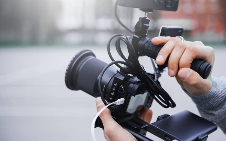 Illustration - Site web pour vidéaste