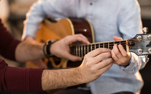 Illustration - Site web pour professeur de guitare